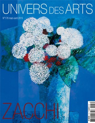 L'artiste peintre Crozat Coulmont présentée dans le n°178 "Univers des Arts"